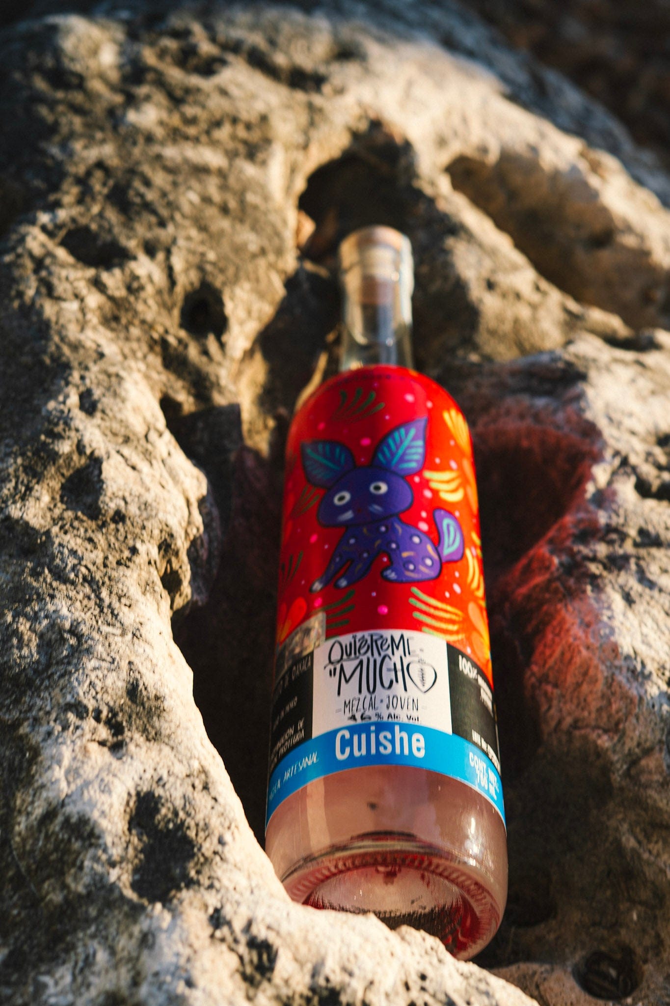 Mezcal Cuishe con Caja – Edición Especial “Quiéreme Mucho” - Imagen 3