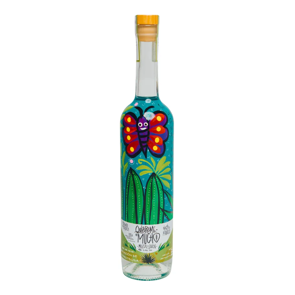 Mezcal Espadín Joven Artesanal Quiéreme Mucho (100% Agave)