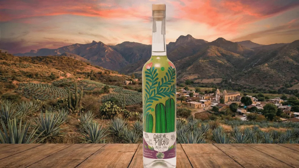 Mezcal Tobal Silvestre Oaxaca | Hand Painted Art Bottle